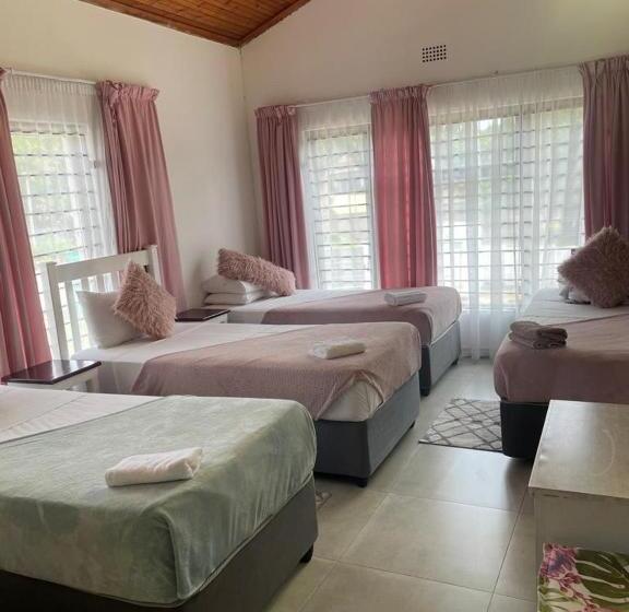 اتاق استاندارد چهارنفره با سرویس بهداشتی مشترک, Dwengu Guest House