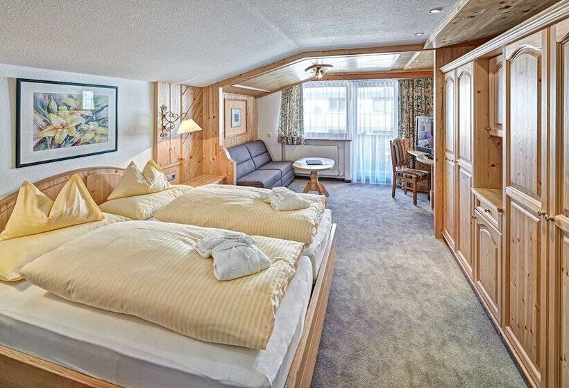 اتاق استاندارد با چشم‌انداز کوهستان, Chalet Bellevue