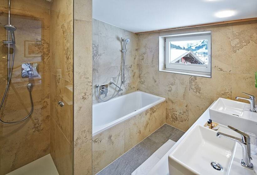 Suite mit Bergblick, Chalet Bellevue