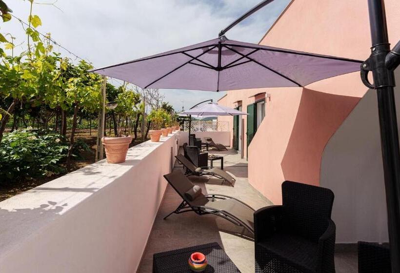اتاق استاندارد با چشم‌انداز باغ, Le Rondinelle Rooms