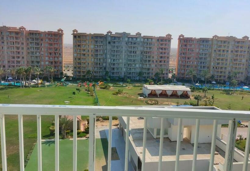 آپارتمان 1 خوابه با چشم‌انداز استخر, جولف بورتو مارينا
