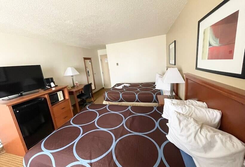 اتاق استاندارد با 2 تخت دوبل, Super 8 By Wyndham Williston Nd