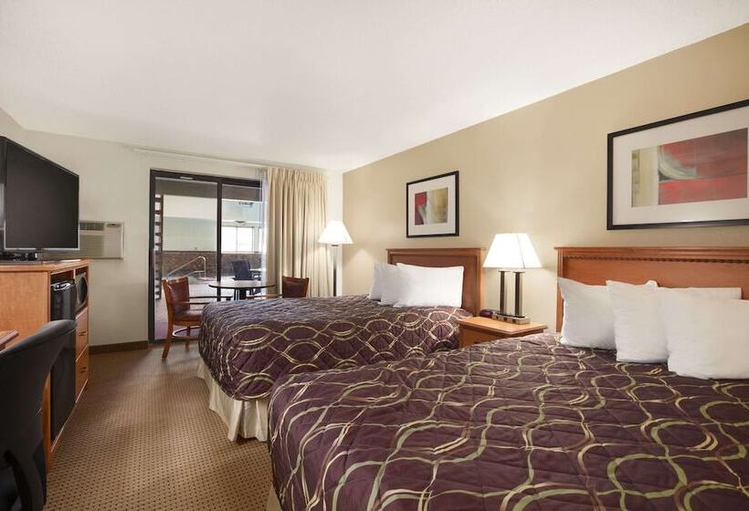 اتاق استاندارد با 2 تخت دوبل, Super 8 By Wyndham Williston Nd