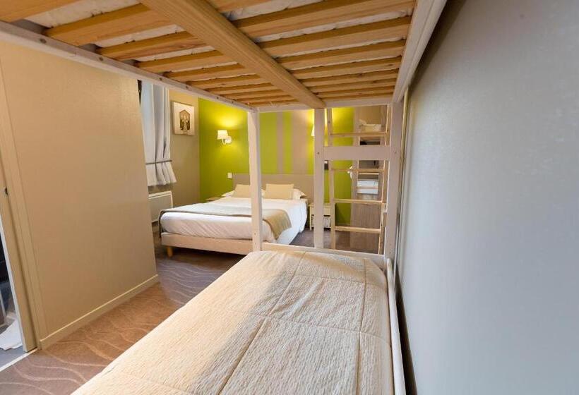 اتاق استاندارد چهار تخته, Cit Hotel Les Alizes