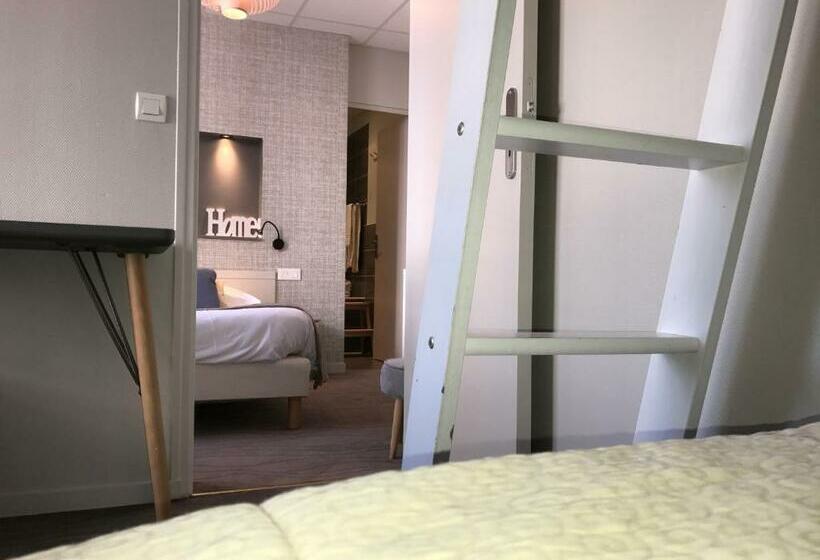 اتاق استاندارد چهار تخته, Cit Hotel Les Alizes