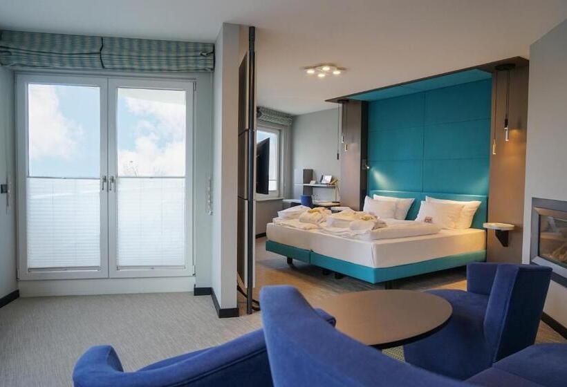 اتاق استاندارد با چشم‌انداز دریا, Das Ahlbeck Hotel & Spa