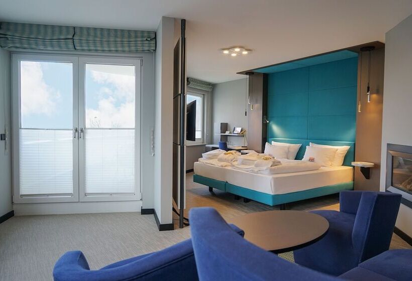 اتاق استاندارد با چشم‌انداز دریا, Das Ahlbeck Hotel & Spa