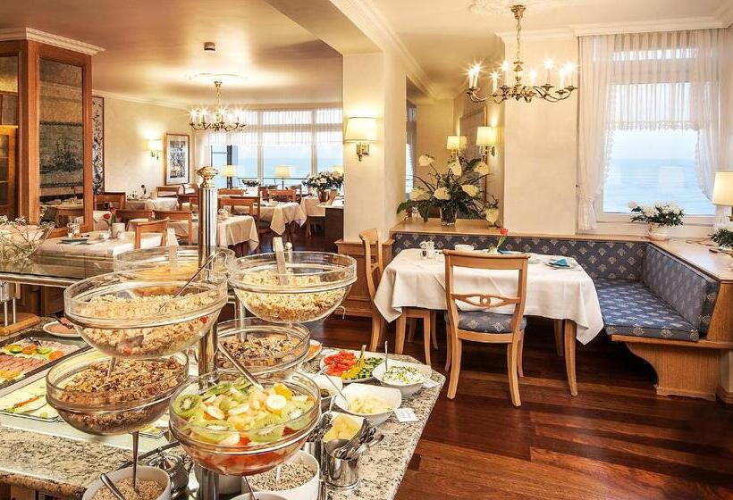 اتاق استاندارد با چشم‌انداز دریا, Strandhotel Monbijou Gmbh Garni