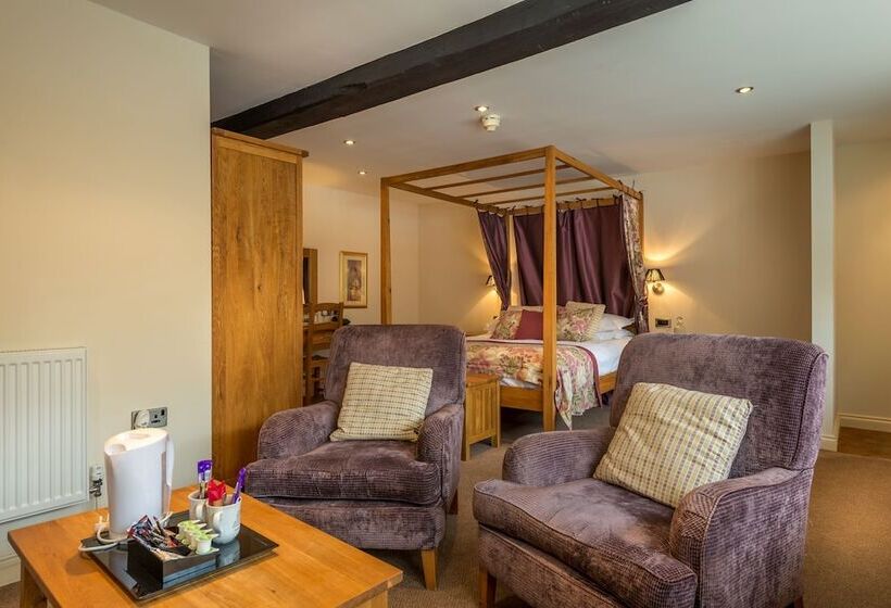 Chambre Deluxe, The White Hart Royal, Moretoninmarsh, Cotswolds