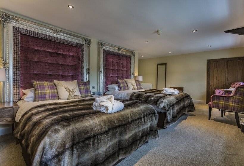 Chambre Deluxe, The White Hart Royal, Moretoninmarsh, Cotswolds