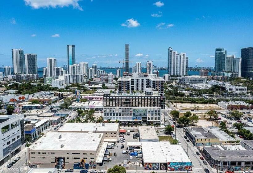 اتاق استاندارد با تخت بزرگ, Arlo Wynwood Miami