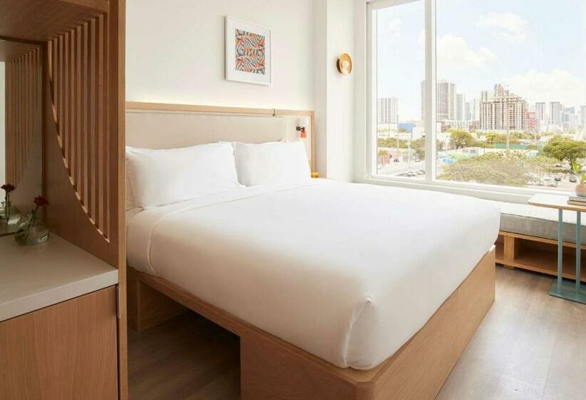 اتاق استاندارد با تخت بزرگ, Arlo Wynwood Miami