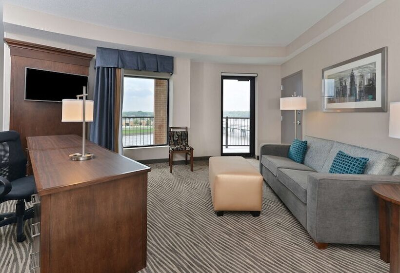 اتاق استاندارد با 2 تخت دوبل, Hampton Inn & Suites Des Moines Downtown