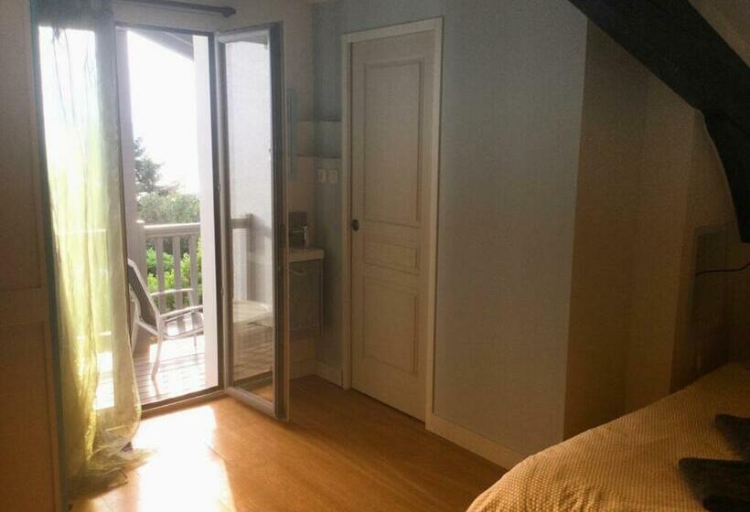 اتاق استاندارد با بالکن و چشم‌انداز دریا, Casa Baia Hendaye