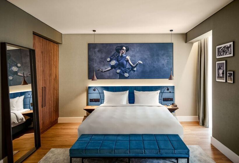 اتاق پریمیوم با بالکن, Radisson Blu Aurum Hotel, Brasov