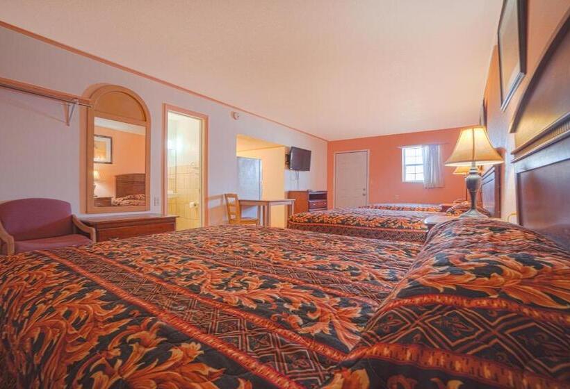 اتاق استاندارد با تخت دو نفره بزرگ, Monterrey Motel Padre Island, Corpus Christi By Oyo
