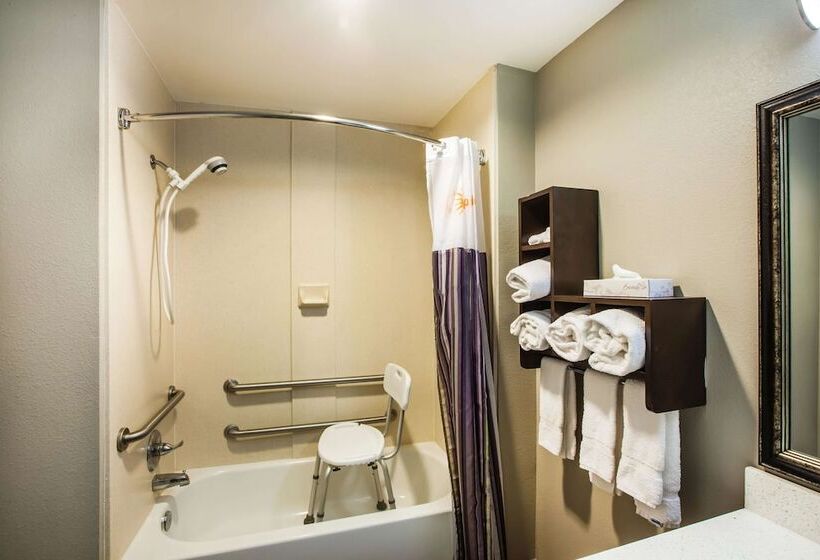 Deluxe Room Adapted for people with reduced mobility, La Quinta Inn & Suites By Wyndham Baton Rouge Denham Springs