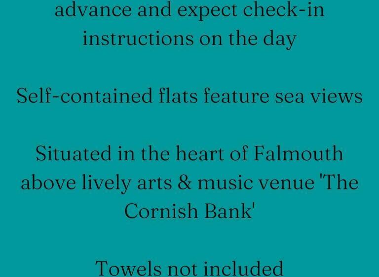 اتاق استاندارد, The Cornish Bank Flats