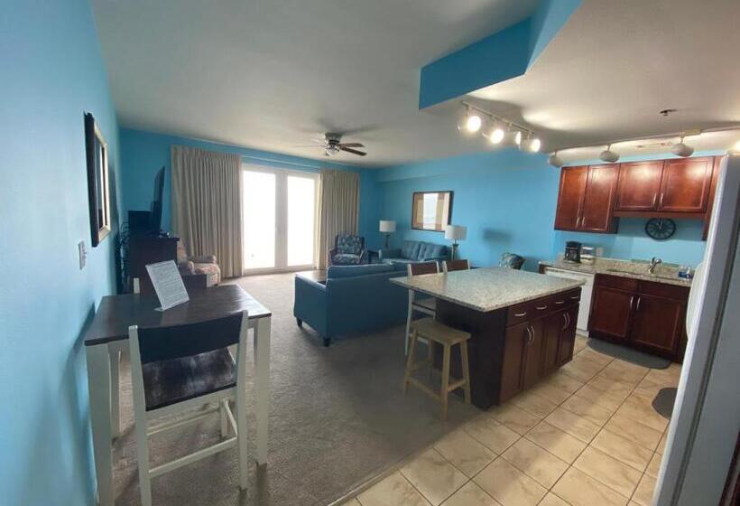 اتاق خانوادگی, 1717 Laketown Wharf 1 King Bedroom, 2 Bath