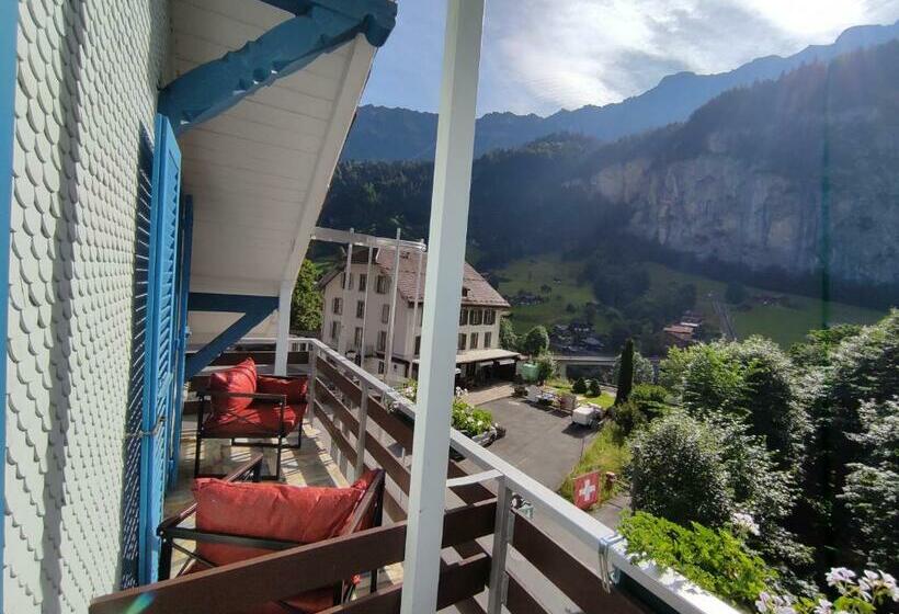 Апартаменты 1 Спальня с Балконом, Restaurant Jungfrau