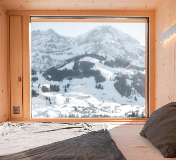 اتاق استاندارد با چشم‌انداز کوهستان, Revier Mountain Lodge Adelboden