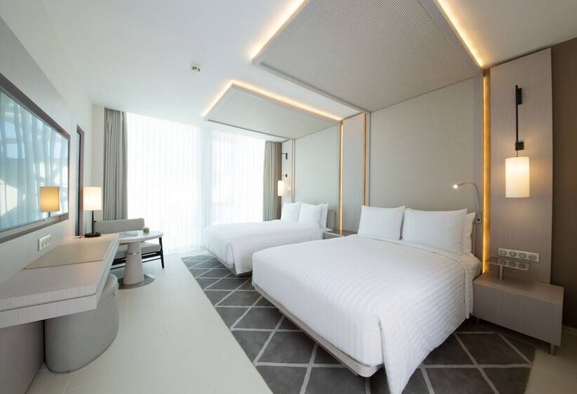 اتاق استاندارد با چشم‌انداز شهر, Rabat Marriott