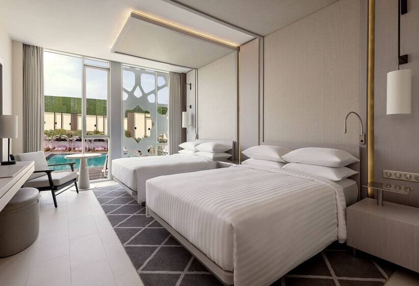 اتاق استاندارد با 2 تخت دوبل, Rabat Marriott