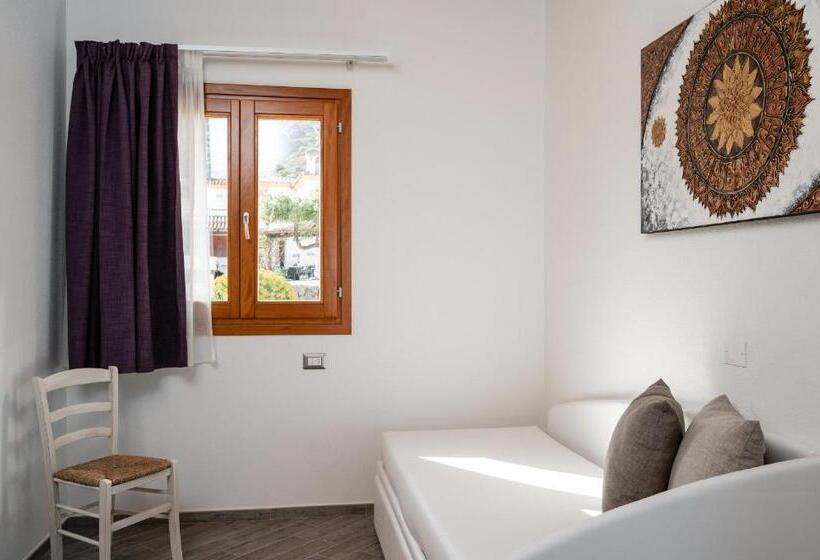 اتاق لوکس با بالکن و چشم‌انداز دریا, Coro E Bentu Rooms & View
