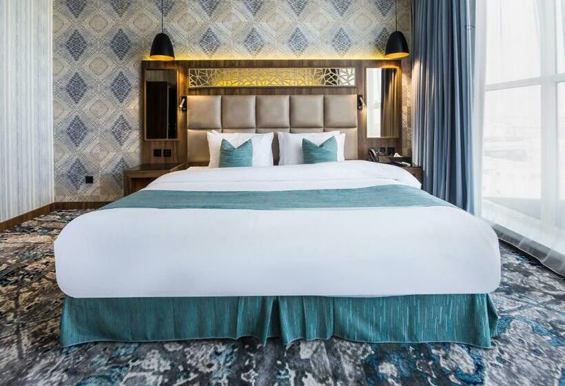 اتاق استاندارد با تخت بزرگ برای معلولان, White Diamond Hotel   Al Nuzha