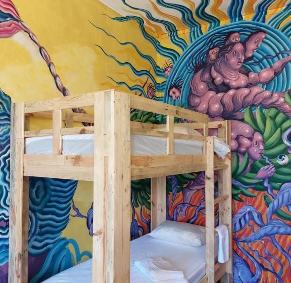 تختخواب در اتاق مشترک, The Green Hostel