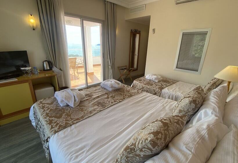 اتاق استاندارد با چشم‌انداز دریا, Roseira Beach Resort