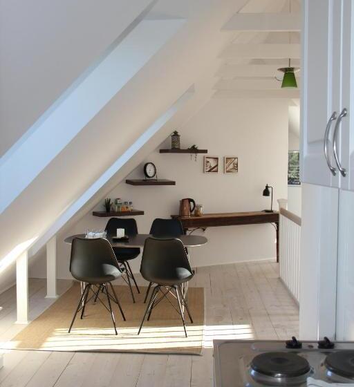 اتاق یک نفره پایه با سرویس بهداشتی مشترک, Munkebjerg Bed & Breakfast