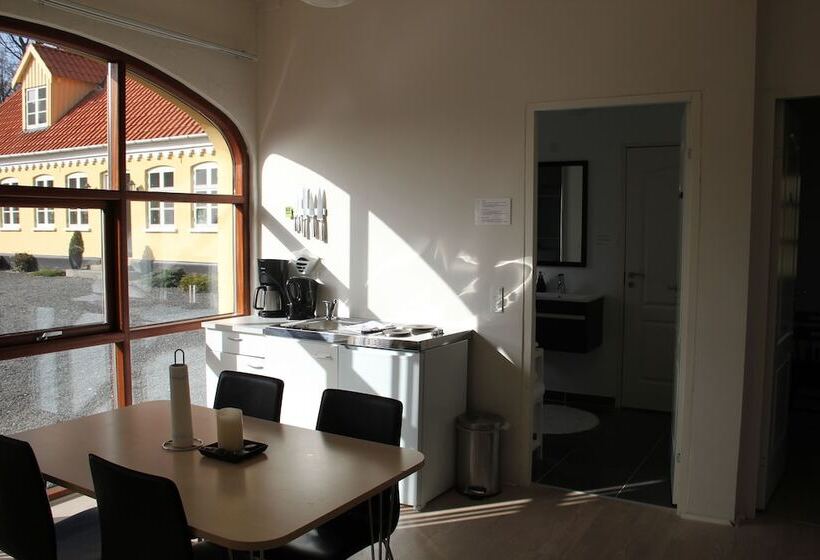 اتاق استاندارد با سرویس بهداشتی مشترک, Munkebjerg Bed & Breakfast