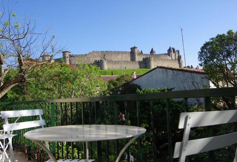 اتاق استاندارد چهار تخته, La Villa Carcassonne, Cité 8 Min à Pieds, Clim, Piscine, Full Wifi, Borne 7,5kw, Vélo élect, Parking