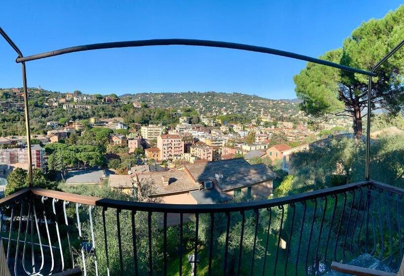 اتاق استاندارد با بالکن, B&b Monte Di Portofino