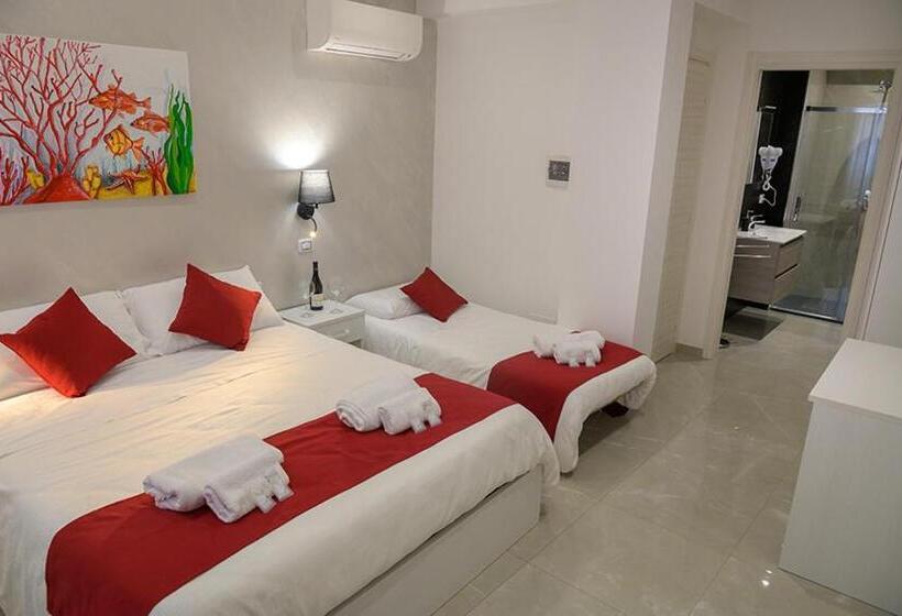 اتاق لوکس سه تخته, Corallo Rosso B&b