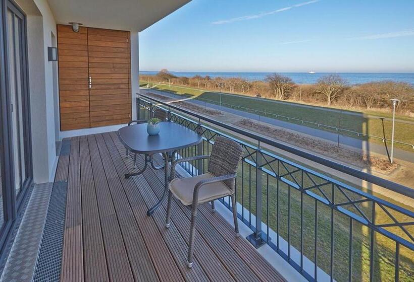 سوییت سوپریور با چشم‌انداز دریا, Aparthotel Waterkant Suites   Fewos Am Meer Mit Spa