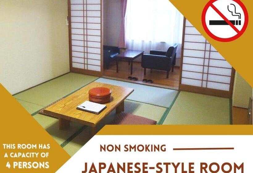 اتاق استاندارد چهار تخته, 阿寺温泉 フォレスパ木曽あてら荘