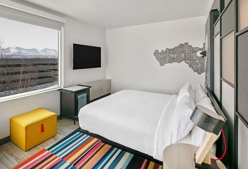 اتاق استاندارد با تخت دوبل برای معلولان, Aloft Anchorage