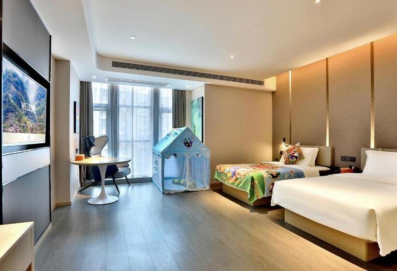 اتاق استاندارد با 2 تخت دوبل, Atour Hotel Nanjing Olympics Sports Center Cbd
