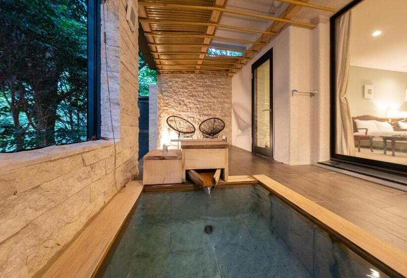 Standard room with outdoor bath, 伊豆高原温泉リゾート　森の泉