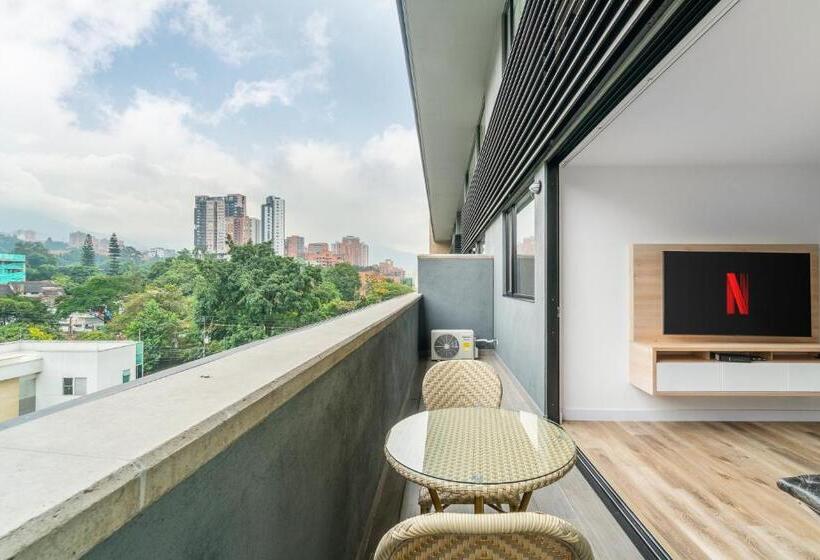 آپارتمان 1 خوابه با بالکن, Apartamentos Go Living & Suites By Housy Host