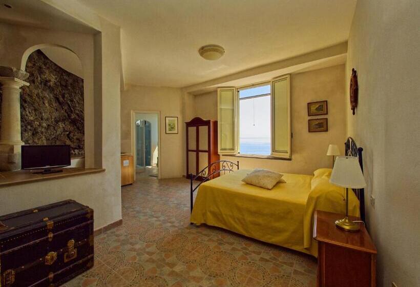 اتاق لوکس با چشم‌انداز دریا, Villa Scarpariello Relais