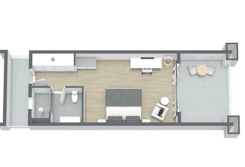 Habitación Basic, Aequora Lanzarote Suites