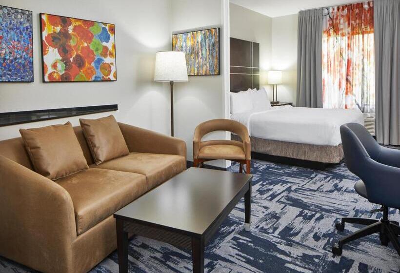 Estúdio standard Cama King, Fairfield Inn & Suites Gainesville