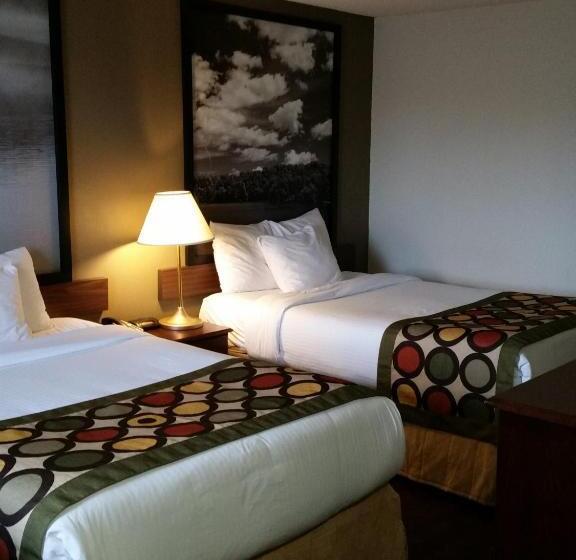 اتاق استاندارد با 2 تخت دوبل, Super 8 By Wyndham Brockville