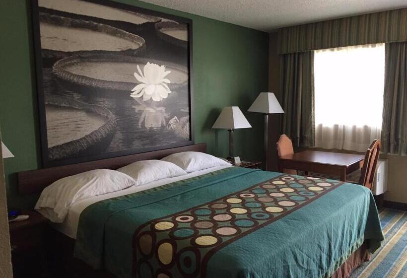 اتاق استاندارد با تخت بزرگ, Super 8 By Wyndham Greencastle