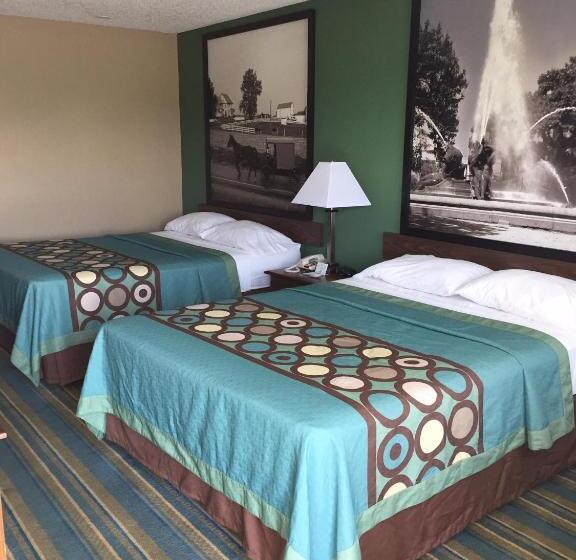 اتاق استاندارد, Super 8 By Wyndham Greencastle
