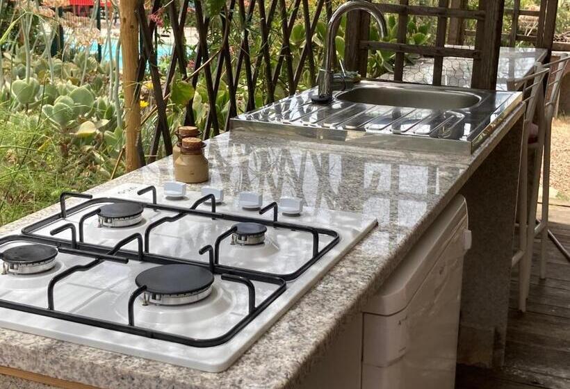 اتاق استاندارد با چشم‌انداز باغ, B&b Macchia Verdata Avec Piscine