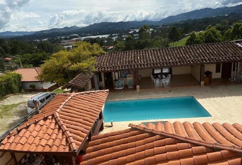 اتاق استاندارد با چشم‌انداز استخر, Hostal Hollywood Inn Ii